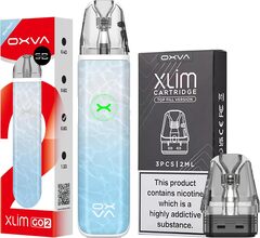 OXVA Xlim Go 2 Vape Pod Kit - Blue Ripple (3ml, 0.8ohm)