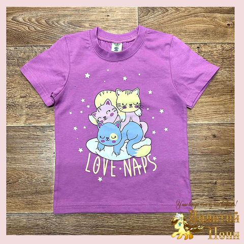 Футболка хлопок д (5-8) 260119-SL6074