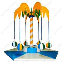 Электрическая карусель детская 4KIDS "Ореховое дерево"