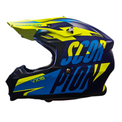 VX-16 Evo Air Slanter / Матовый / Сине-желтый