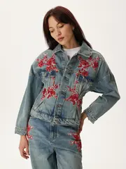 Жакет джинсовый АУРА, синий