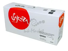 Картридж Sakura Q6000A (124A) для HP, черный, 2500 к.