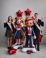 Фотозона Выпускники Фигуры