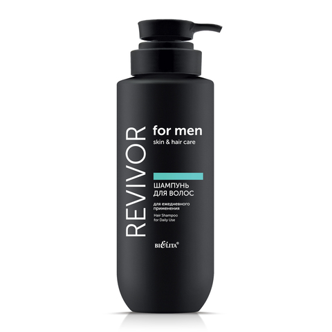 Revivor for Men Skin&Hair Care Шампунь для волос для ежедневного применения 400мл