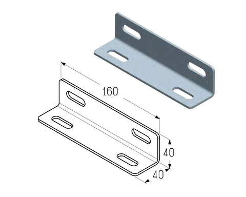 ALUTECH Кронштейн, B-152A