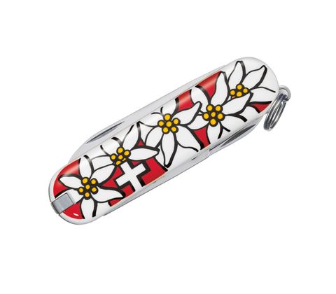 Нож-брелок Victorinox Classic, 58 mm Edelweiss (0.6203.840)