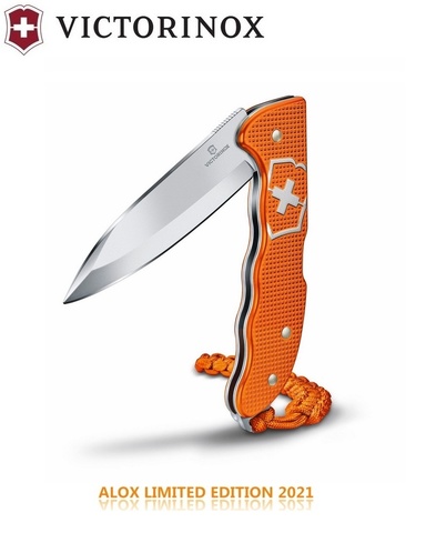 Нож складной Victorinox Hunter Pro Alox LE 2021, Tiger Orange (0.9415.L21)