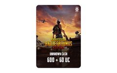 Игровая валюта PUBG Mobile 600 + 60 UC [Цифровая версия]