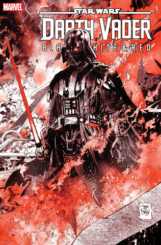 Star Wars Darth Vader Black White And Red #4 (Cover B)