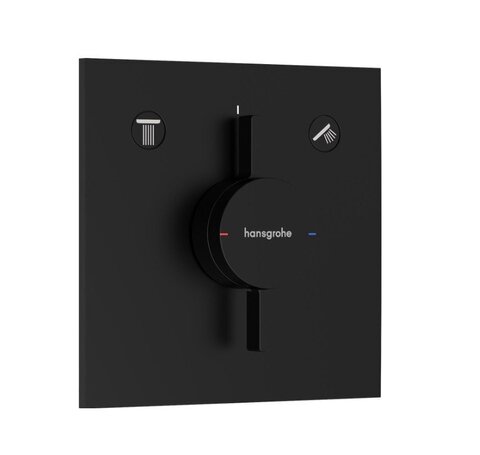 Hansgrohe 75417670 HG 75 417 670  DuoTurn E Смеситель для ванны, однорычажный, для 2 потребителей, скрытого монтажа, мч