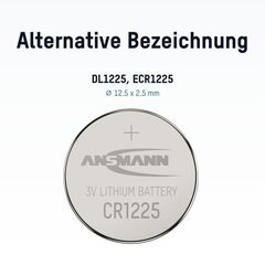 Батарейка CR 1225 ANSMANN 3V (Premium)