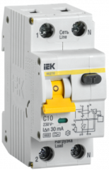 Автоматический выключатель ИЭК АВДТ32 Диф тока С10 GENERICA MAD25-5-010-C-30