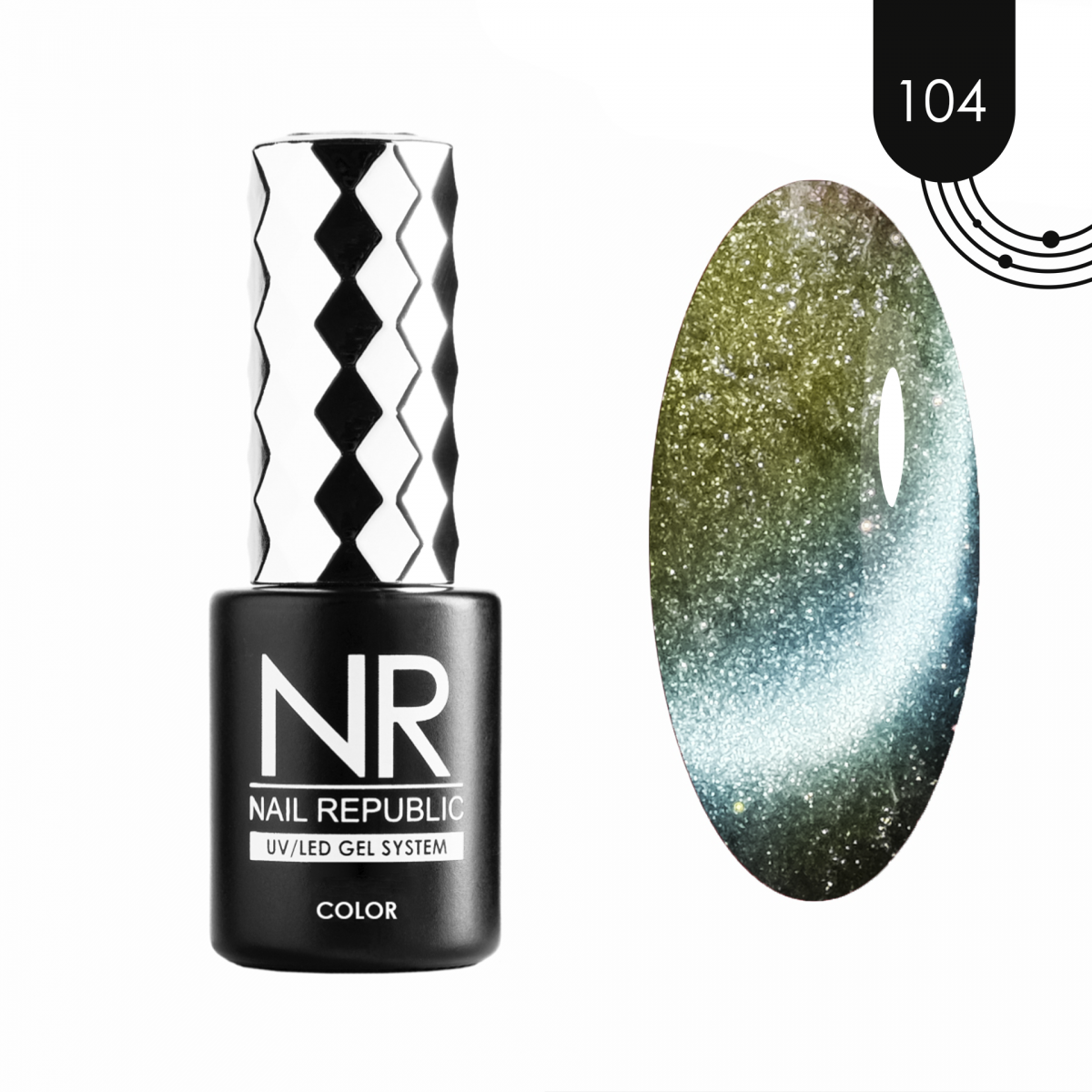 Nail Republic Гель-лак Pearl Cat-104 10 мл - купить по выгодной цене | NAIL  STYLE