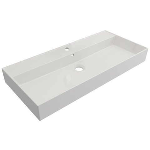 Cezares CZR-MIL-100-LVB Раковина керамическая 120х46х50