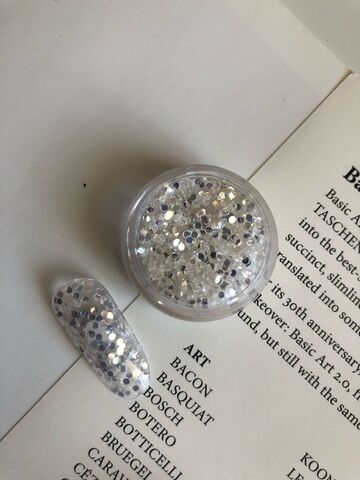 Дизайн диско КОНФЕТТИ зеркальный 1мм