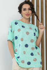 Блуза Тори (зеленая) Б13520-20М LT Collection