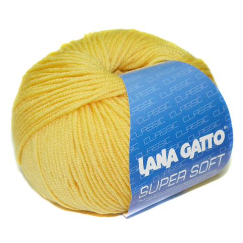 Пряжа Lana Gatto Supersoft 10083 одуванчик