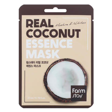 Тканевая маска для лица с экстрактом кокоса 