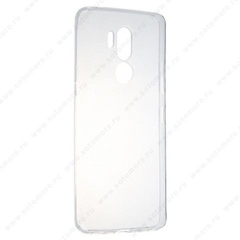 Накладка силиконовая ультра-тонкая для LG G7 прозрачная
