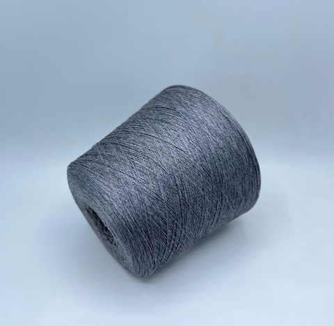 Filati Buratti (пр.Италия),art.Schappe ,1500м/100гр,100%Шелк Шаппе ,цвет -Сталь,меланж, арт.27320