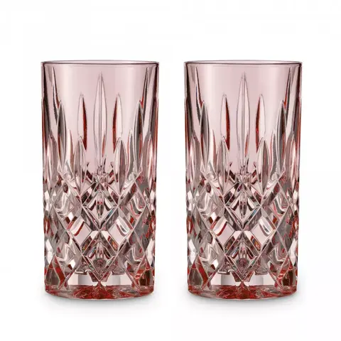 Набор стаканов высоких 2шт 395мл Nachtmann Noblesse Fresh Colors розовый