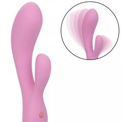 Вибратор-кролик ультрагибкий CalExotics Contour Zoie, 10.75 x 3.25 см