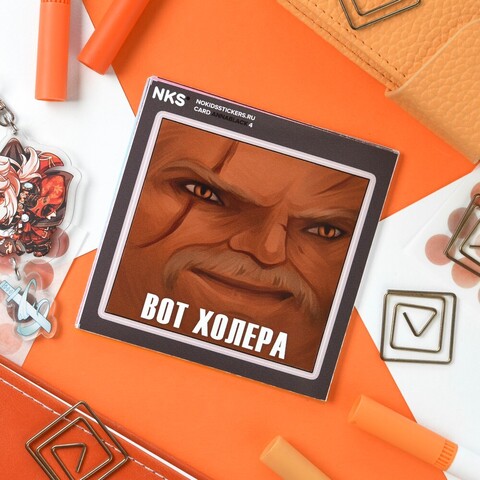 Стикер WITCHER MEM