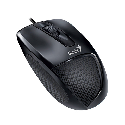 Мышь Genius  DX-150X Black Проводная, оптическая, 1000dpi,USB, длина кабеля 1,5м.,цвет черный, - купить в компании MAKtorg