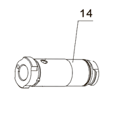 Запчасть №14 для PAG-PC84. Муфта