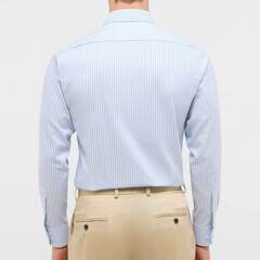 Сорочка мужская Eterna Modern Fit 8042-X19K-67 в бирюзовую полоску