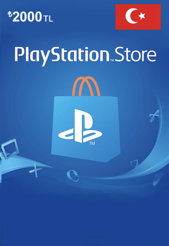 Playstation Store Турция: Карта оплаты 2000TL [Цифровой код доступа]