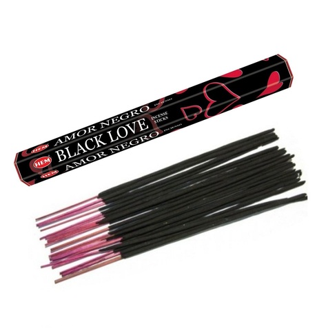 Индийские палочки Hem Black Love