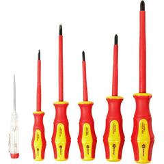 Набор отверток диэлектрических КОБАЛЬТ Ultra Grip CR-V (6 шт.) коробка (646-522)