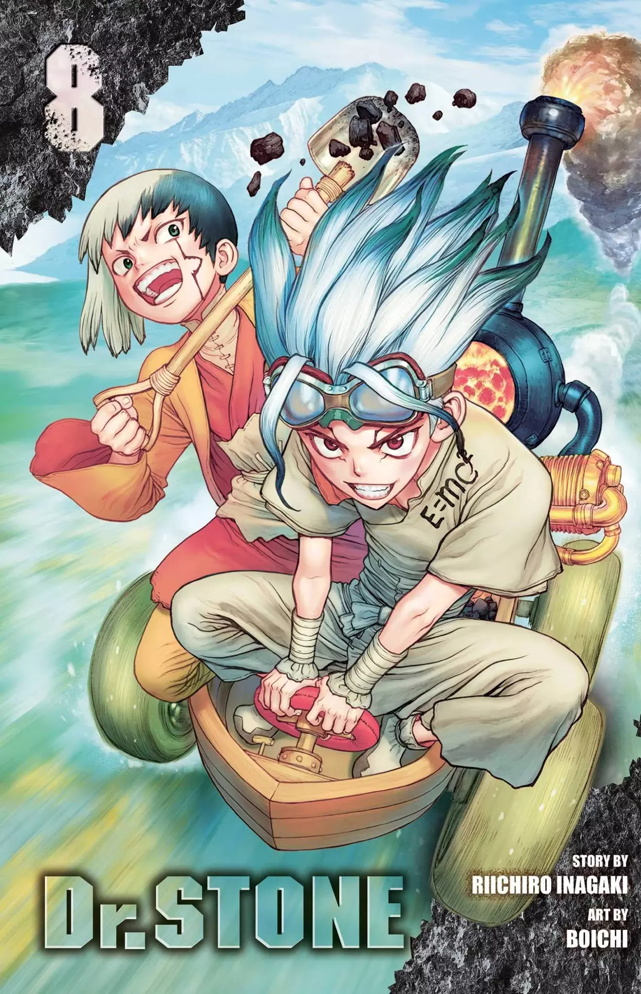 Dr STONE Volume 8 (На Английском Языке) – купить по выгодной цене |  Интернет-магазин комиксов 28oi.ru