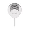 Cezares LEAF-DIM-L-GM Встраиваемый однорычажный смеситель на 1 выход, исполнение Gunmetal PVD