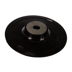 Тарелка опорная ПРАКТИКА 125 мм, МШУ, М14, крепление гайкой, жесткая (Арт. 776-737)