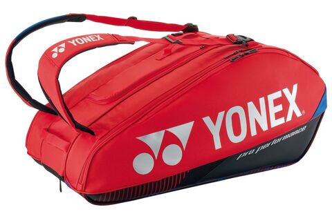Теннисная сумка Yonex Pro Racquet Bag 9 pack - scarlet