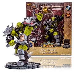 Фигурка McFarlane Toys World of Warcraft: Orc Warrior & Orc Shaman (Rare)