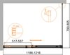 Душевой уголок Cezares DUET-SOFT-AH-1 DUET SOFT-M-AH-1-150/90-C-Cr