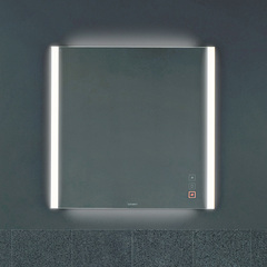 Duravit XViu Зеркало с подсветкой 800x820x40мм, цвет: матовый черный XV70420B2B2 фото