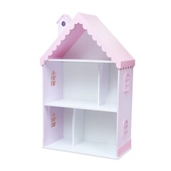 Кукольный домик «Вероника» лилово-розовый