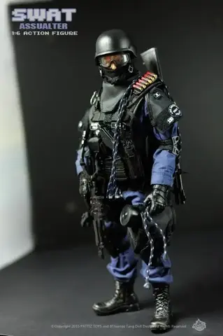 Фигурка Штурмовик Команда Спецназ масштаб 1/6 SWAT Team Assaulter