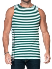 Купить майку ФПС - Магазин тельняшек.ру 8-800-700-93-18Майка-тельняшка ФПС (зеленая полоса) ГОСТ МИНОБОРОНЫ в Магазине тельняшек