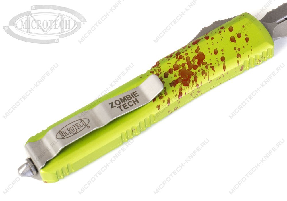 Нож Microtech Ultratech Zombie Serrated 122-12Z - фотография 
