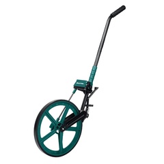 KRAFTOOL 0.1 - 99999.9 м, измерительное колесо (курвиметр) с металлическим шасси и рукояткой (34756)