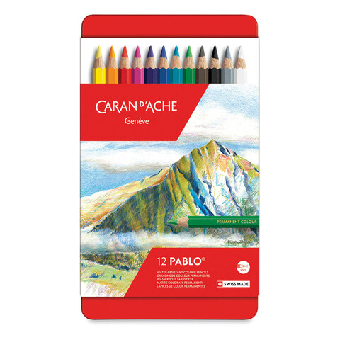 Caran d'Ache Pablo. Набор 12 шт.