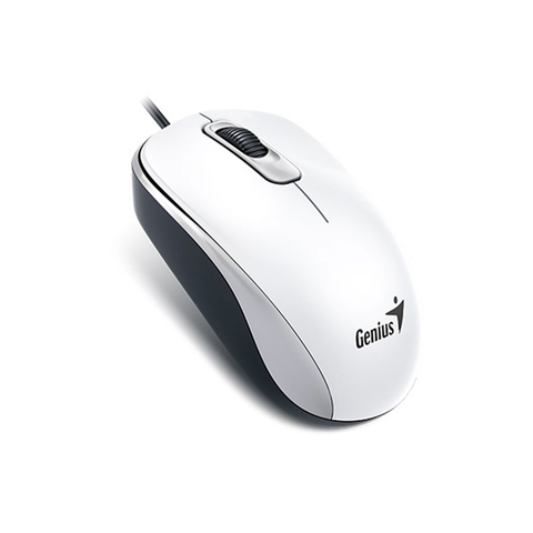 Мышь Genius  DX-110 White Проводная, оптическая, 1000dpi,USB, длина кабеля 1,5м.,цвет белый, - купить в компании MAKtorg