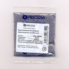 Бисер 10/0 PRECIOSA, 50 г, серый