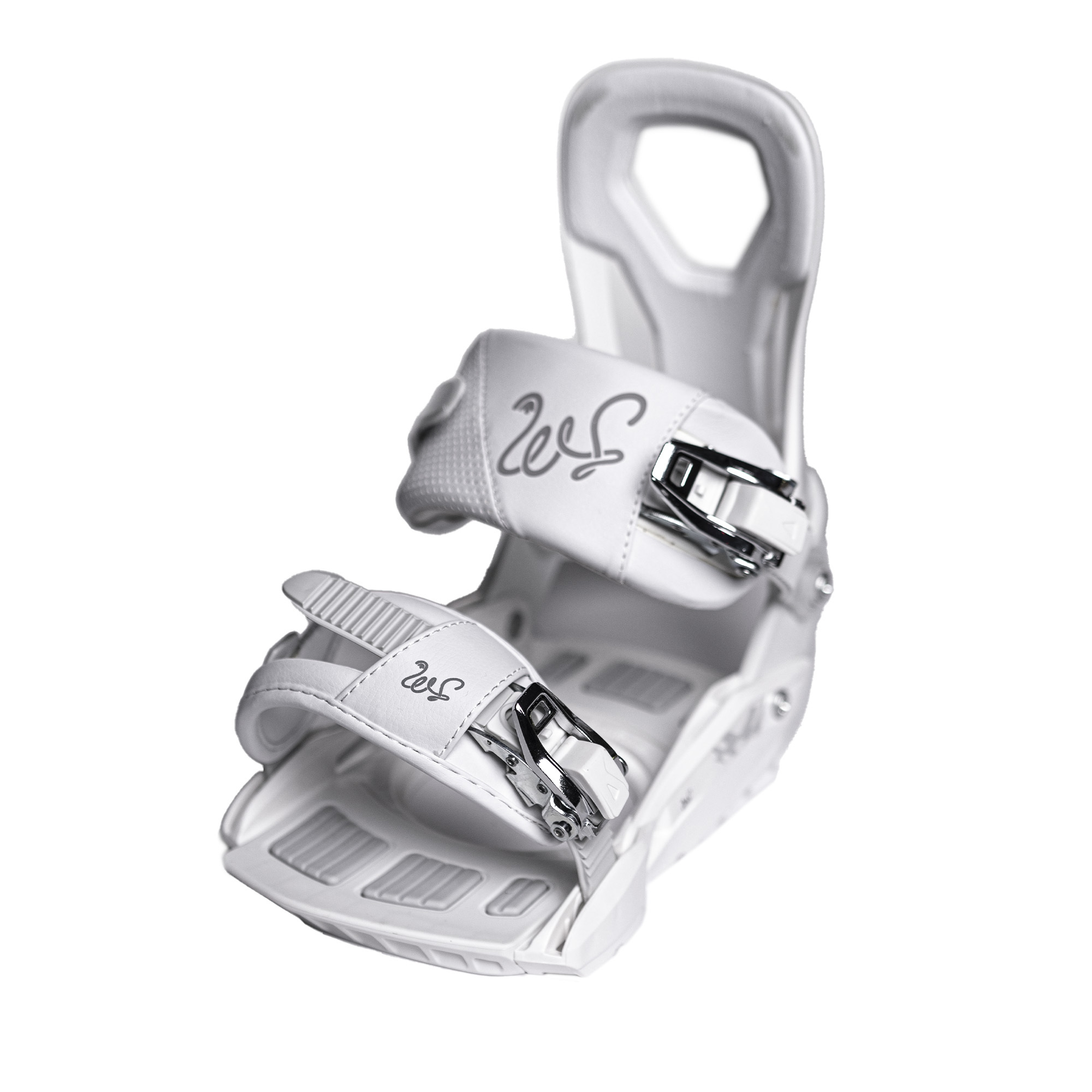 Крепления для сноуборда WS, цвет белый