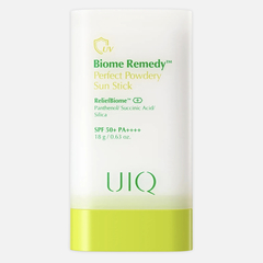 UIQ Biome Remedy Perfect Powdery Sun Stick SPF 50+ PA++++ Пудровый солнцезащитный стик, 18 г